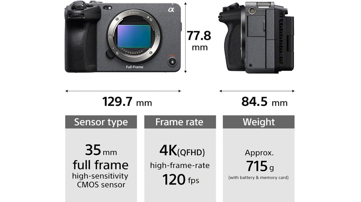 Sony Alpha FX3 ILME-FX3 | Full-frame Cinema Line Camera