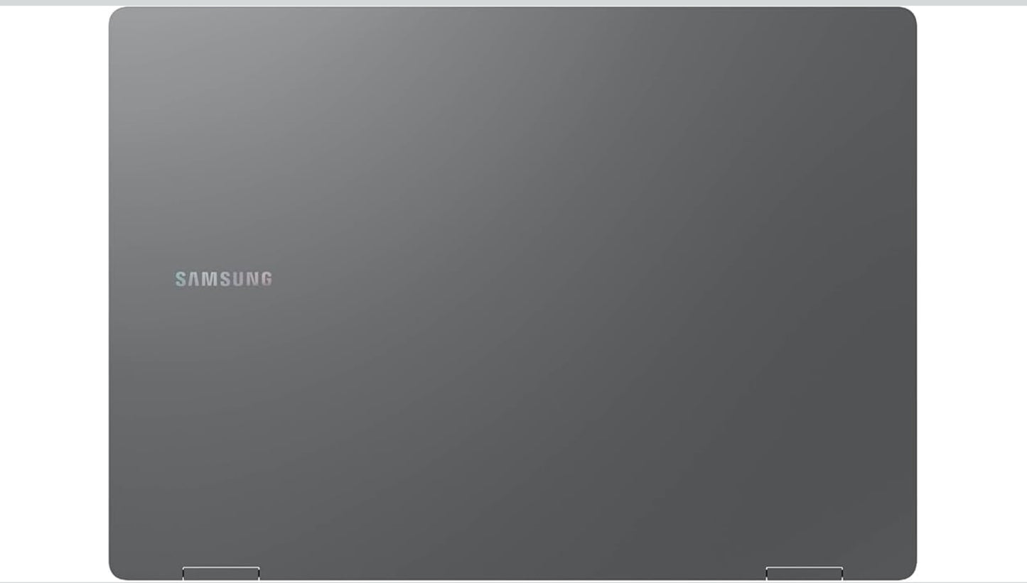 SAMSUNG 16” Galaxy Book5 Pro 360 Copilot+ PC, AI Business Laptop, Windows 11 Pro, Intel Core Ultra 7 Processor 256V, 3K AMOLED Touchscreen, 16GB / 512GB, 120HZ, 2025 Model, NP964QHA-KG1US, Gray