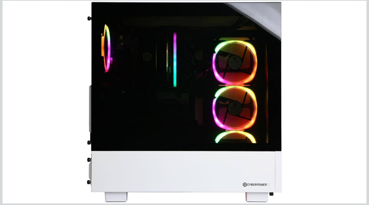 CyberPowerPC Gamer Xtreme VR Gaming PC, Intel Core i7-14700F 2.1GHz, GeForce RTX 5060 Ti 16GB, 16GB DDR5, 1TB PCIe 4.0 SSD, WiFi Ready & Windows 11 Home (GXiVR8040A17)