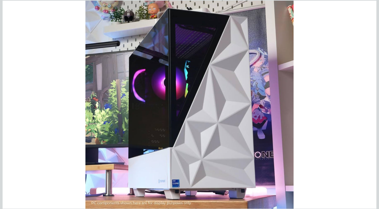 CyberPowerPC Gamer Xtreme VR Gaming PC, Intel Core i7-14700F 2.1GHz, GeForce RTX 5060 Ti 16GB, 16GB DDR5, 1TB PCIe 4.0 SSD, WiFi Ready & Windows 11 Home (GXiVR8040A17)