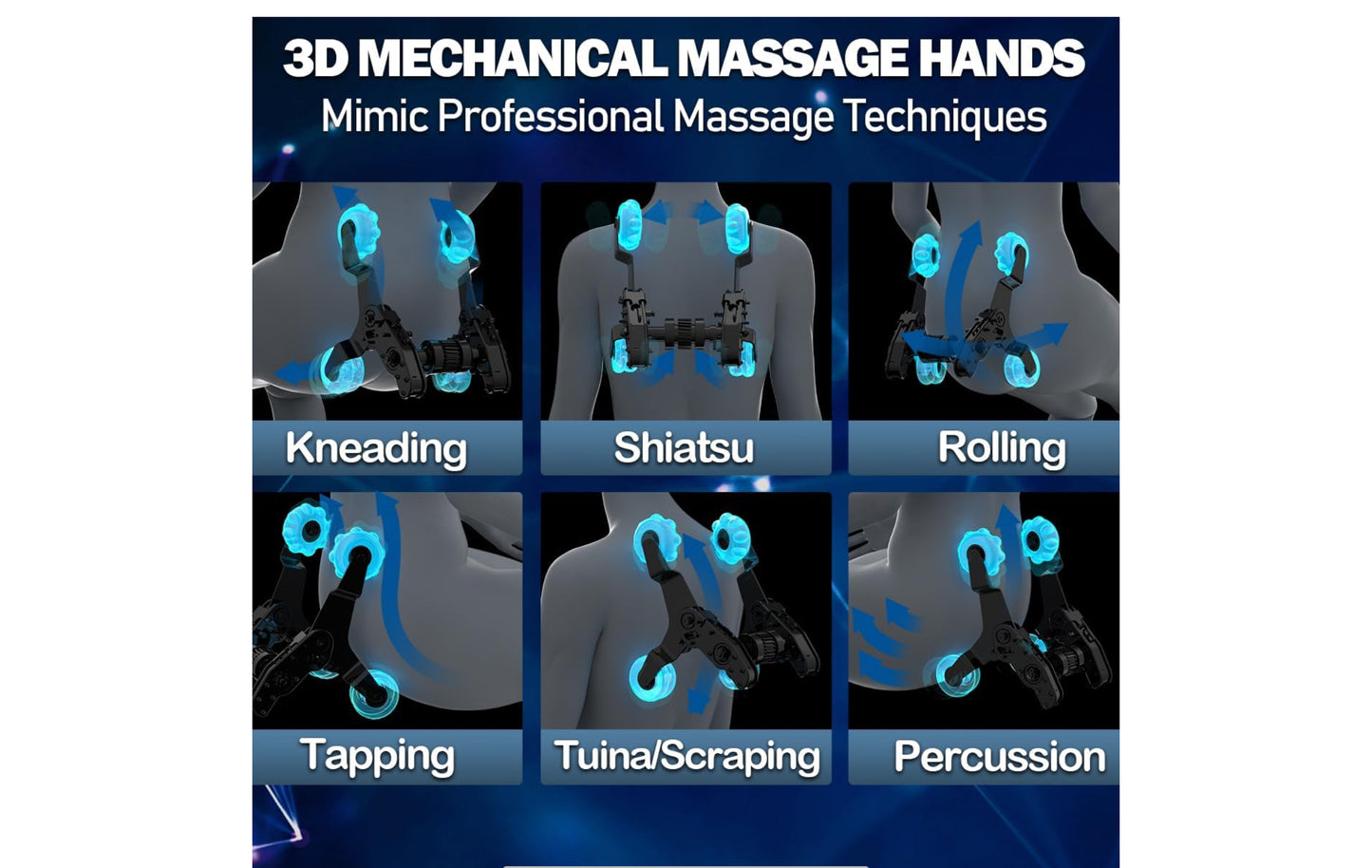 2025 Massage Chair Full Body, Zero Gravity SL-Track Shiatsu Massage Recliner Chair with Heat, AI Control, Body Scan and Calfrest Extension