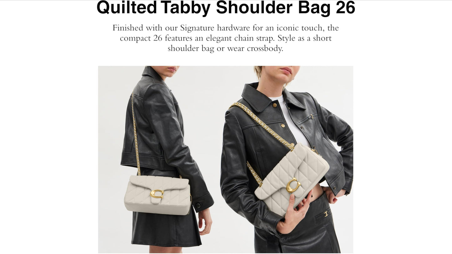 Coach Tabby Shoulder Bag 26