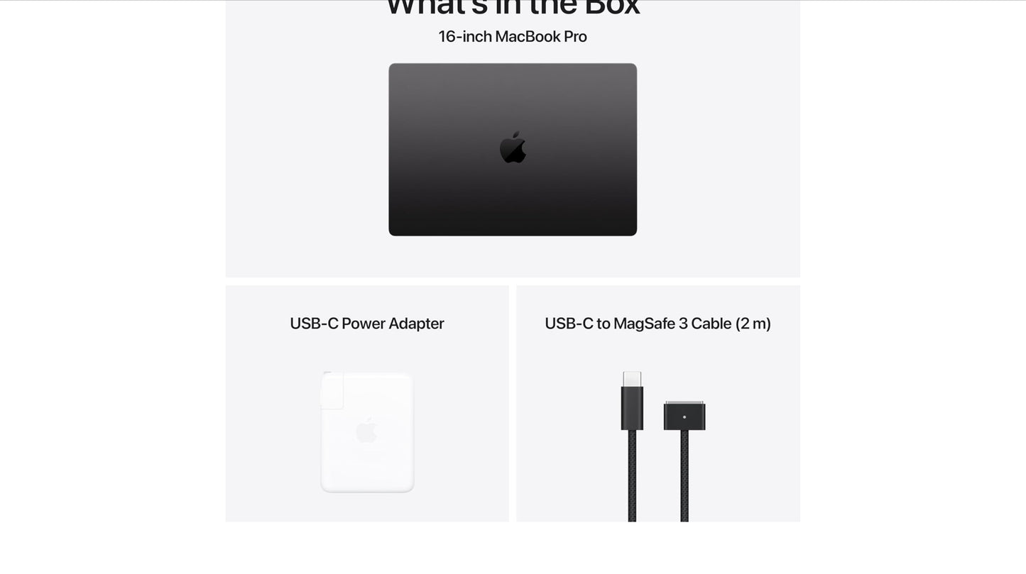 Apple 2024 MacBook Pro Laptop with M4 Max, 16‑core CPU, 40‑core GPU: Built for Apple Intelligence, 16.2-inch Liquid Retina XDR Display, 48GB Unified Memory, 1TB SSD Storage; Space Black