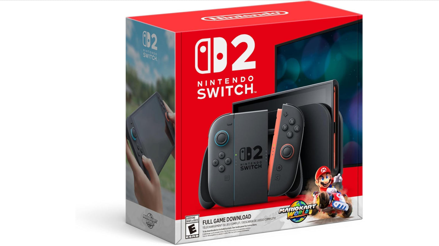 Nintendo Switch 2 + Mario Kart World Bundle