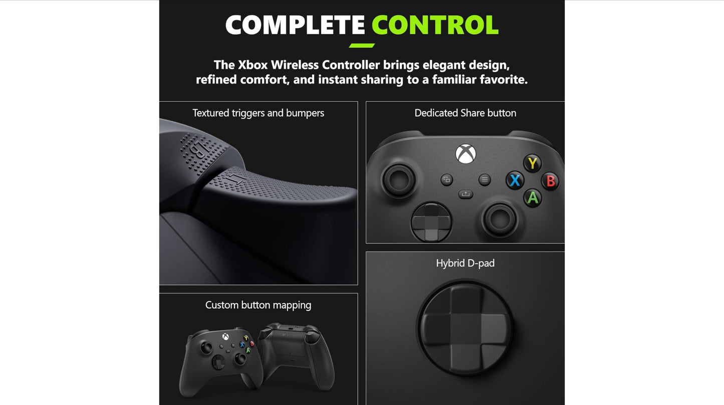 Xbox Series X – Forza Horizon 5 Bundle – Includes Forza Horizon 5 Premium Edition – 1TB SSD Gaming Console – 4K Gaming – 4K Streaming – Carbon Black
