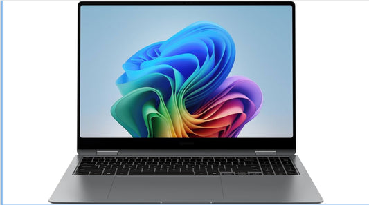 SAMSUNG 16” Galaxy Book5 Pro 360 Copilot+ PC, AI Business Laptop, Windows 11 Pro, Intel Core Ultra 7 Processor 256V, 3K AMOLED Touchscreen, 16GB / 512GB, 120HZ, 2025 Model, NP964QHA-KG1US, Gray