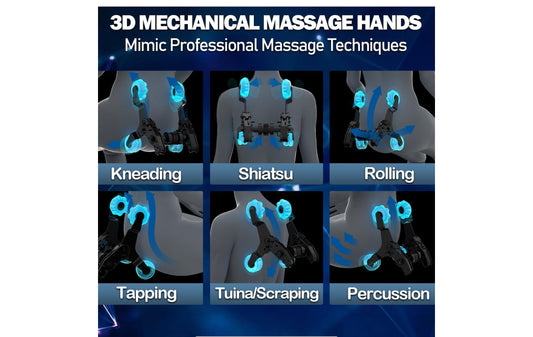 2025 Massage Chair Full Body, Zero Gravity SL-Track Shiatsu Massage Recliner Chair with Heat, AI Control, Body Scan and Calfrest Extension